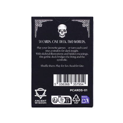 Cartes à jouer et oracles gothiques Memento Mori