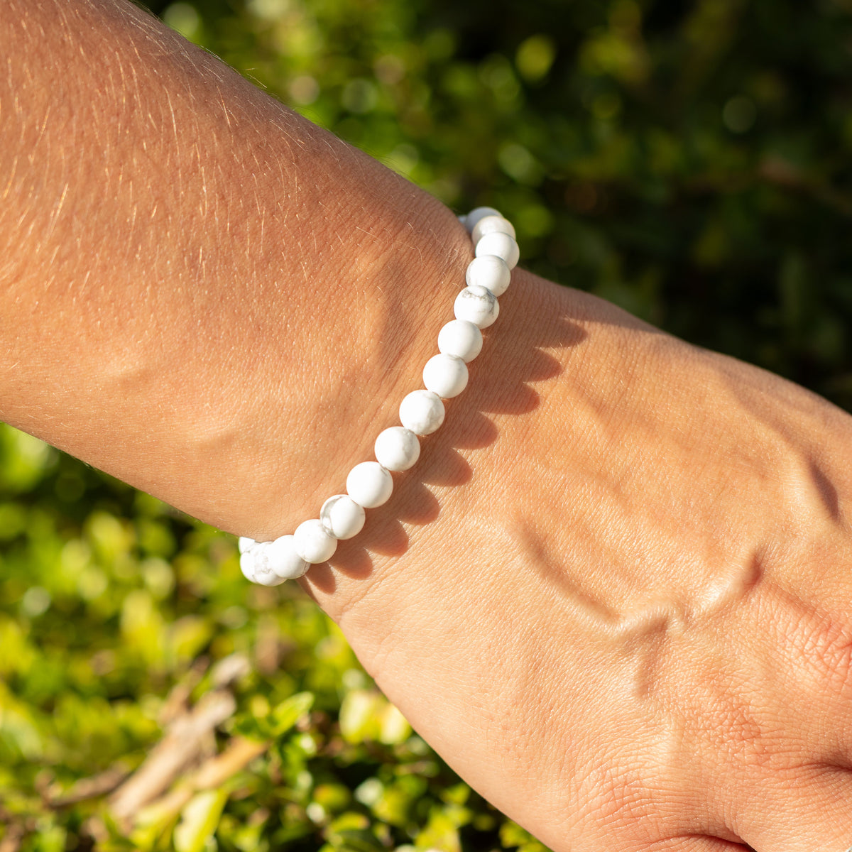 Pulsera de Poder Pequeña (17 cm x 6 mm) - howlita