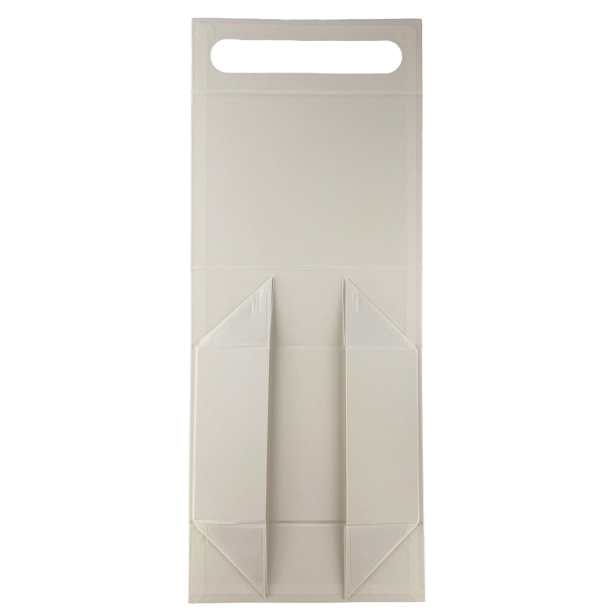Caja de regalo plana - cesta mediana  (24x18.2x8cm) - Blanco