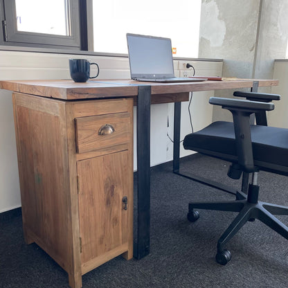 Mesa de Escritorio 160x60x75cm (Cajonera no incluida)