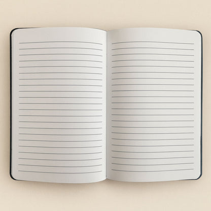 Carnet en velours vert foncé - 80 pages - Faites-le