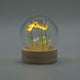 Domo de jardín Floral Glow - 5 girasoles - Batería LED