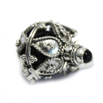 Silver Angel Dark Tone Bell - 16mm