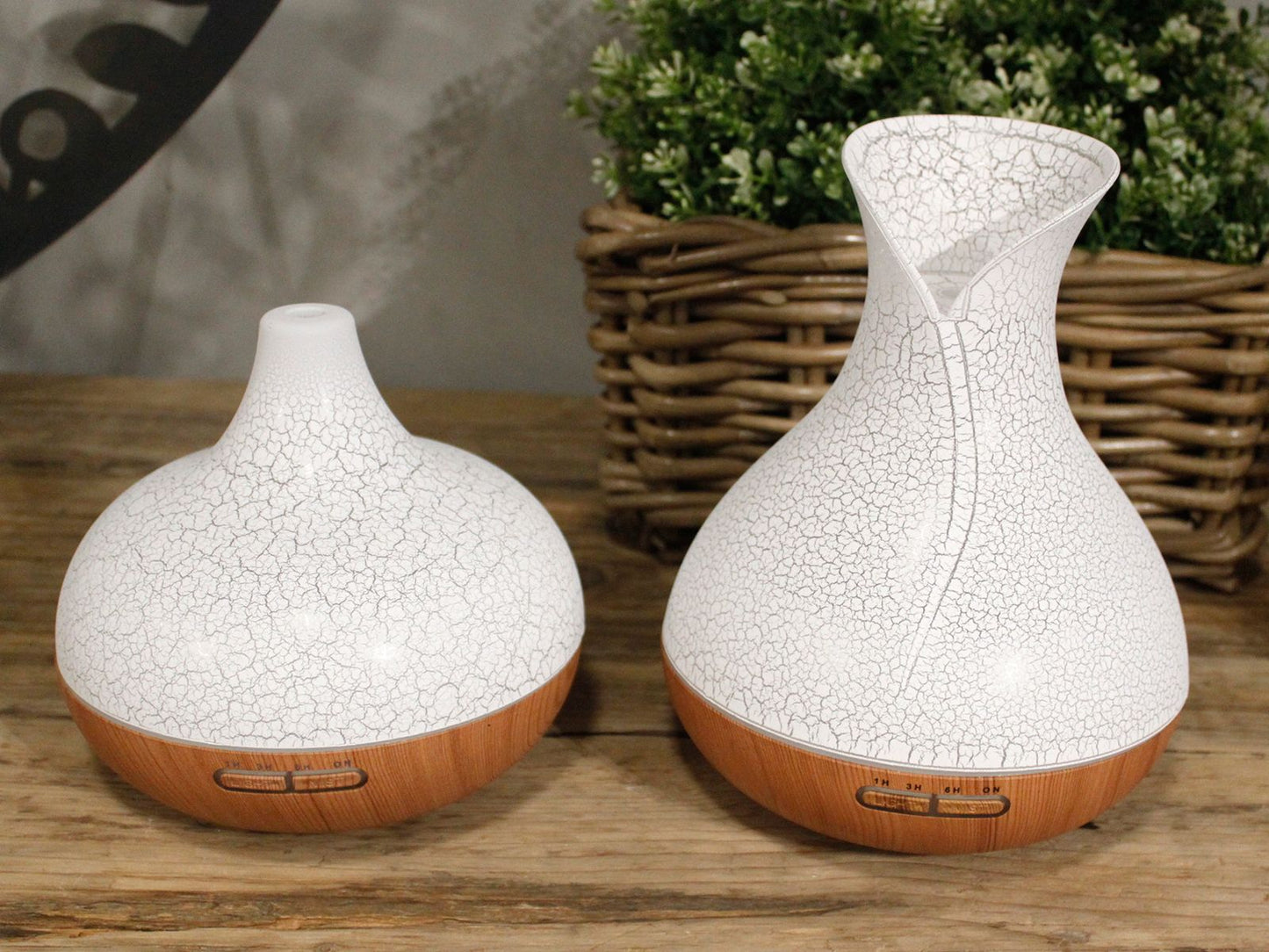 Santorini Zerstäuber - Muscheleffekt - USB - Farbwechsel - Timer