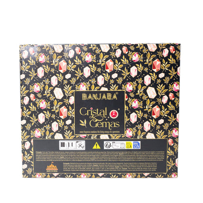 Banjara Cristal Gemas Varitas de Incienso - Turquesa Blanco Salvia