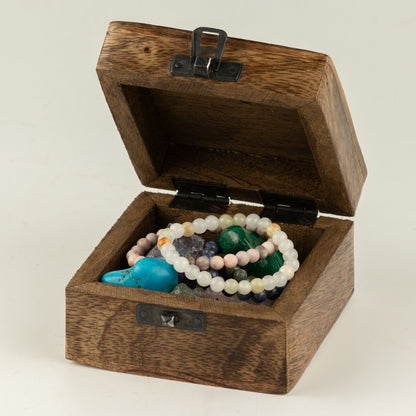 Pequeña caja esmaltada - Capricornio