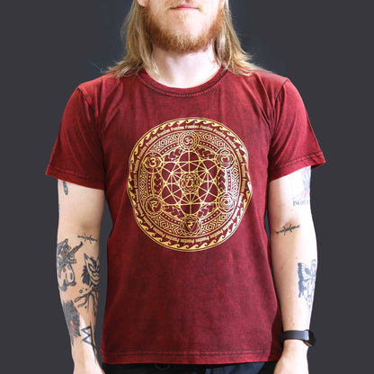 T-shirt Nomad Sari Large - Chakra - Bordeaux
