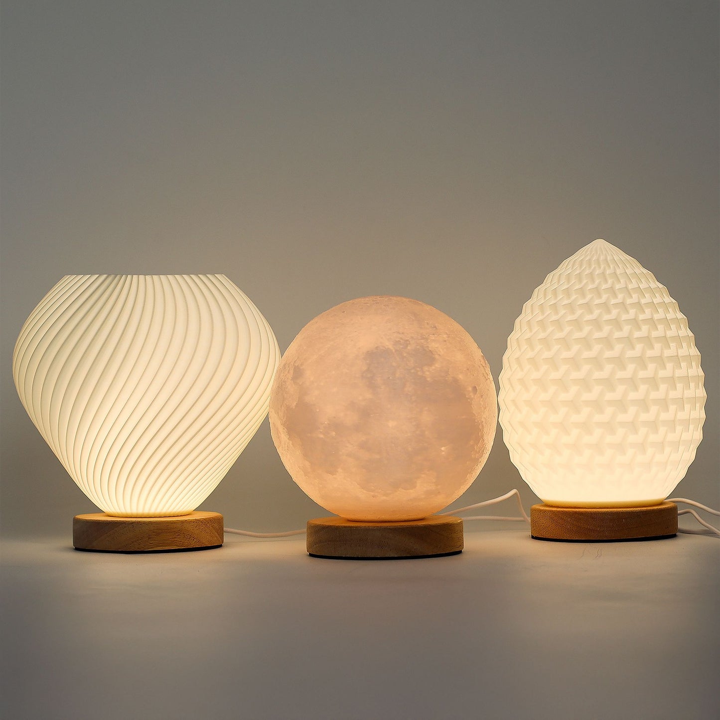 Lampe New Wave - USB - 3 réglages - Forme de larme