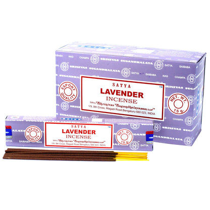 Varillas de Incienso Satya 15gm - Lavanda