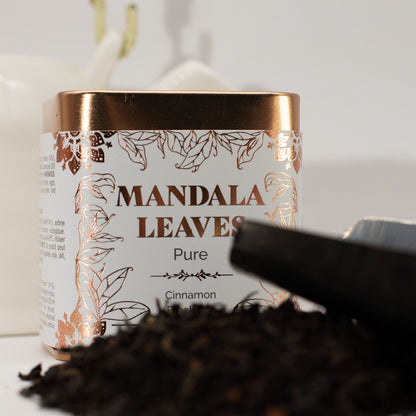 Té negro orgánico de canela de 50 g