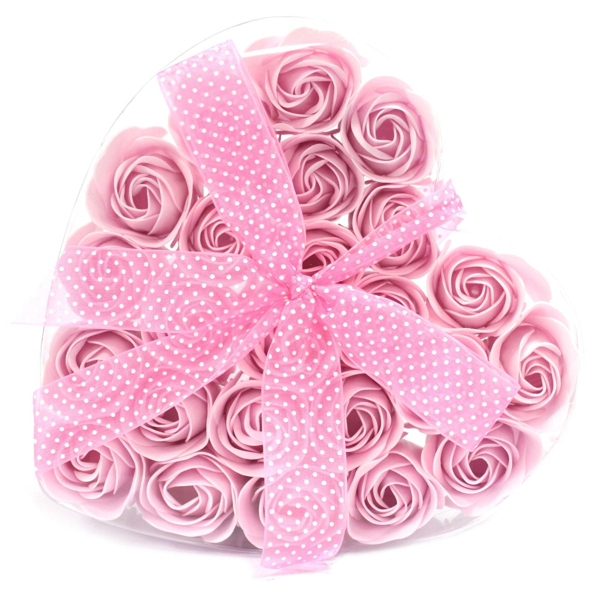 Lot de 24 fleurs de savon - Roses