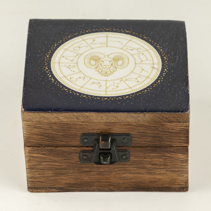 Pequeña caja esmaltada - Aries