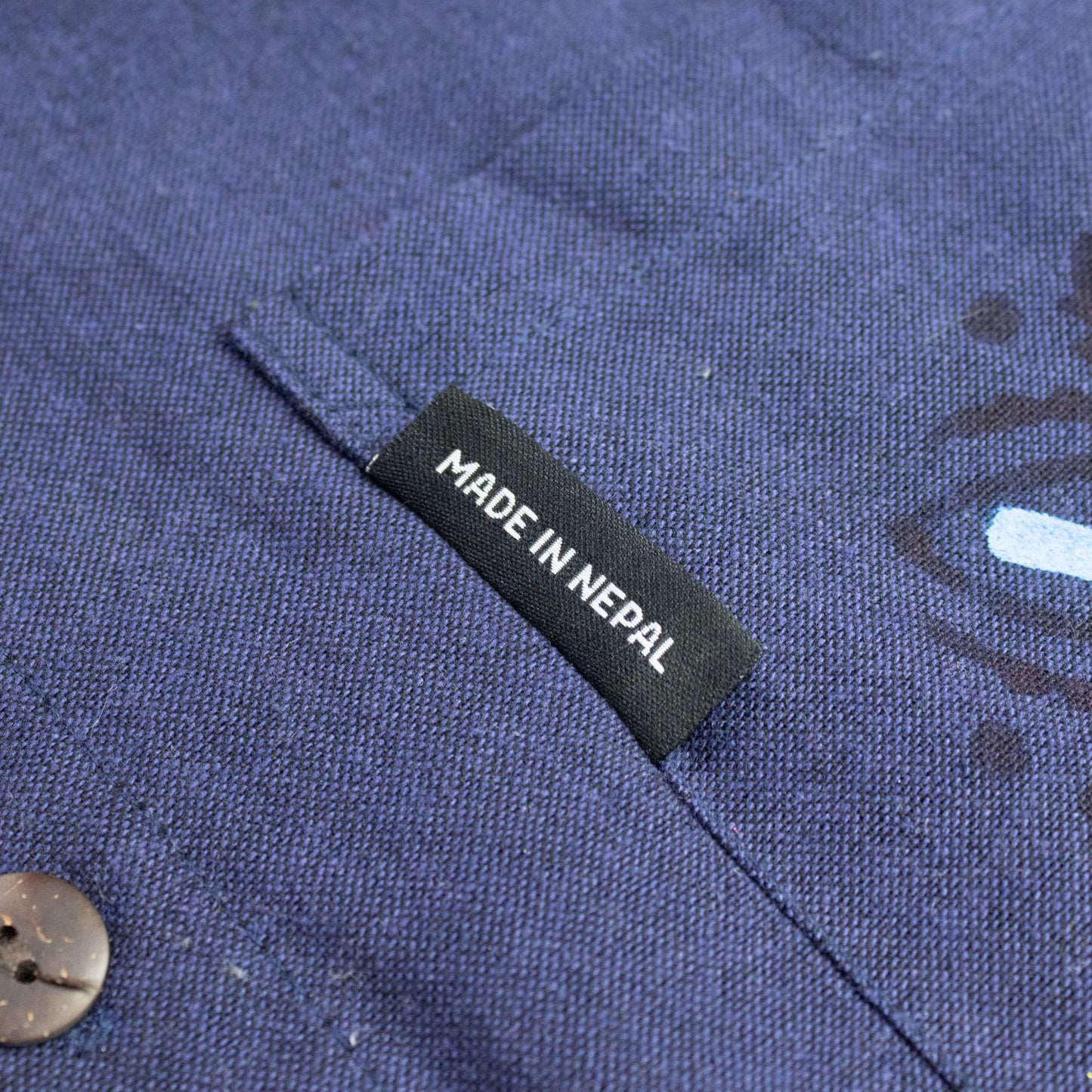Nomad Sari Kathmandu camisa - índigo - grande