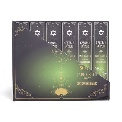 Jade Crystal Scents Räucherstäbchen - Würzig