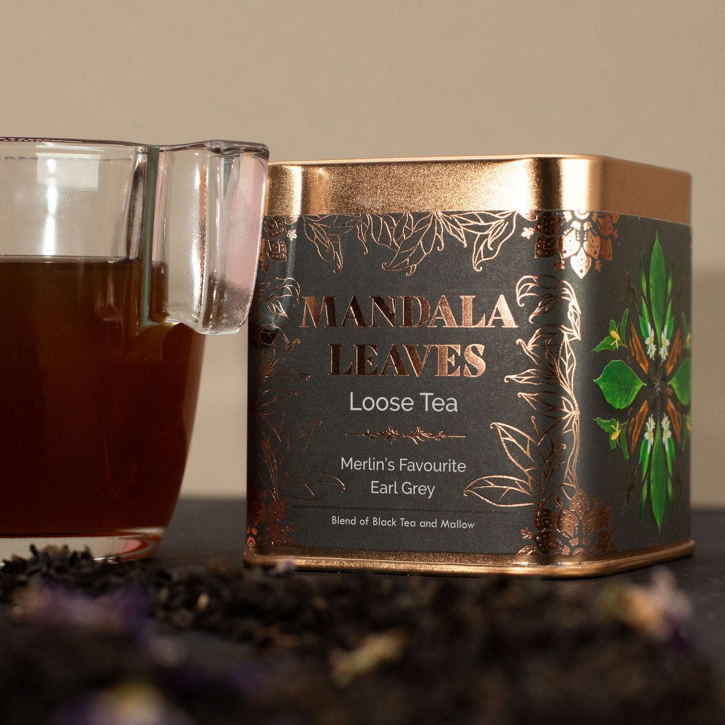 50 g de Earl Grey favorito de Merlín