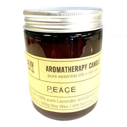 Vela de Aromaterapia Paz