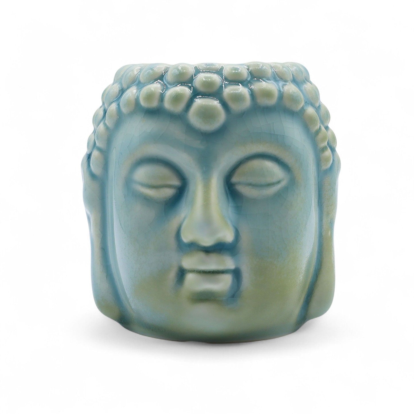 Quemador de Aceite Buda Azul