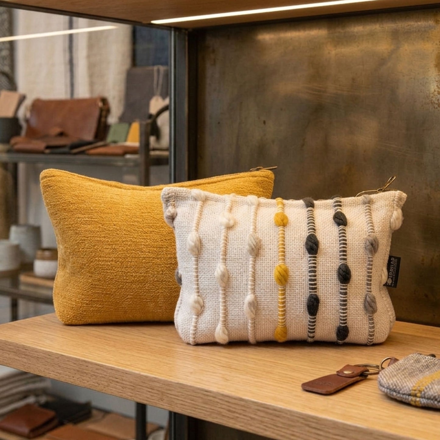 Jacquard Toiletry Bag - Hippie Knot