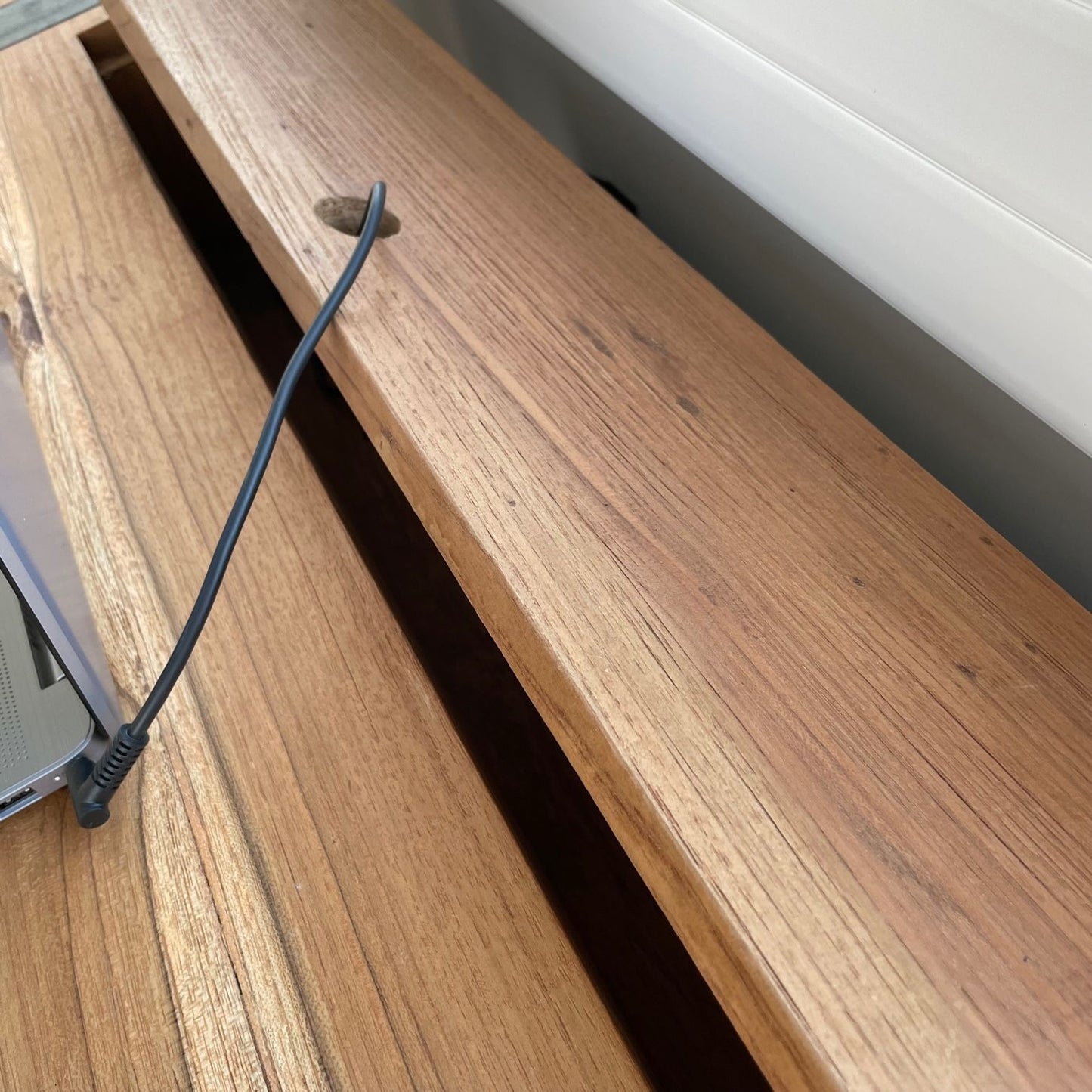 Schreibtisch 160 x 60 x 75 cm (Schublade nicht enthalten)