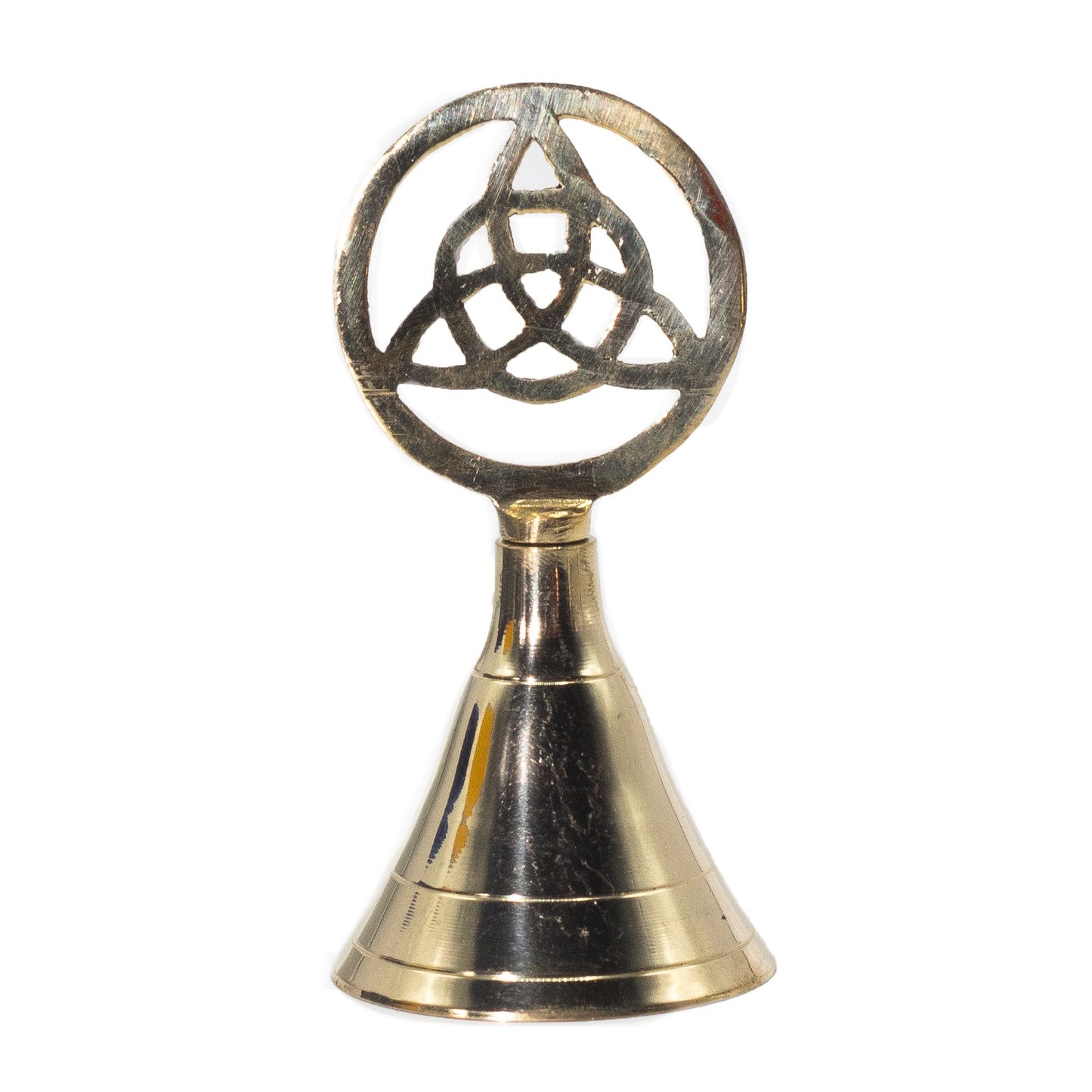 Altarglocke aus Messing – Triquetra