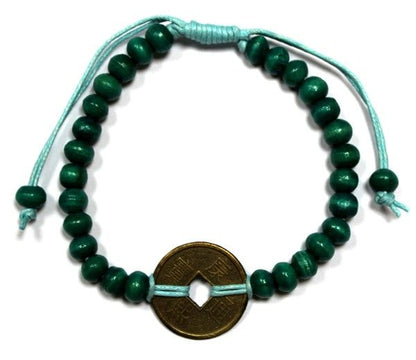 Pulsera Feng Shui Verde