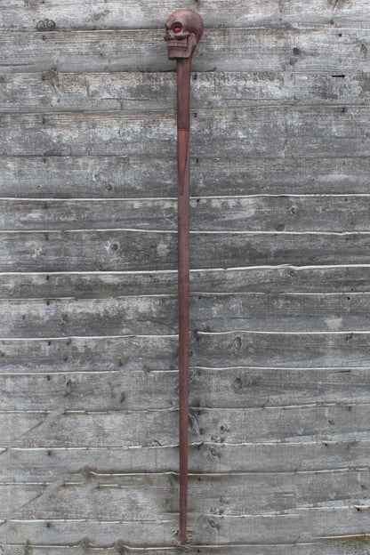 Bastón ceremonial - Cráneo