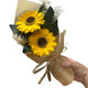 Seifenblume – Strauß aus zwei Sonnenblumen
