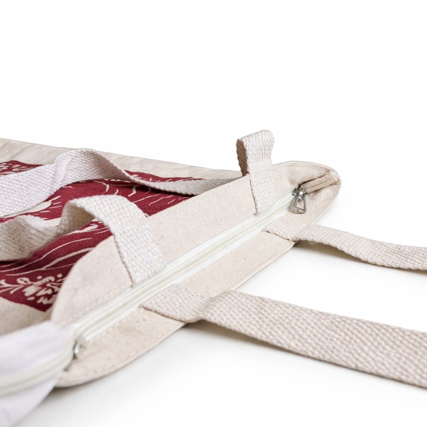 Nomad Sari Iconic Toni Tote Bag - El amor es un superpoder - Natural 10oz