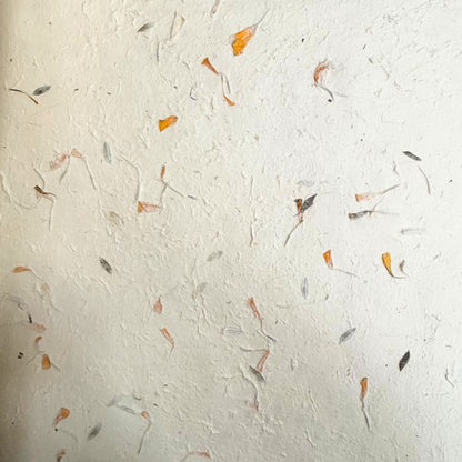 Handgemachtes Lokta-Geschenkpapier – Blumenmix