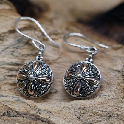 Pendientes Plata y Oro Ronda Clásica