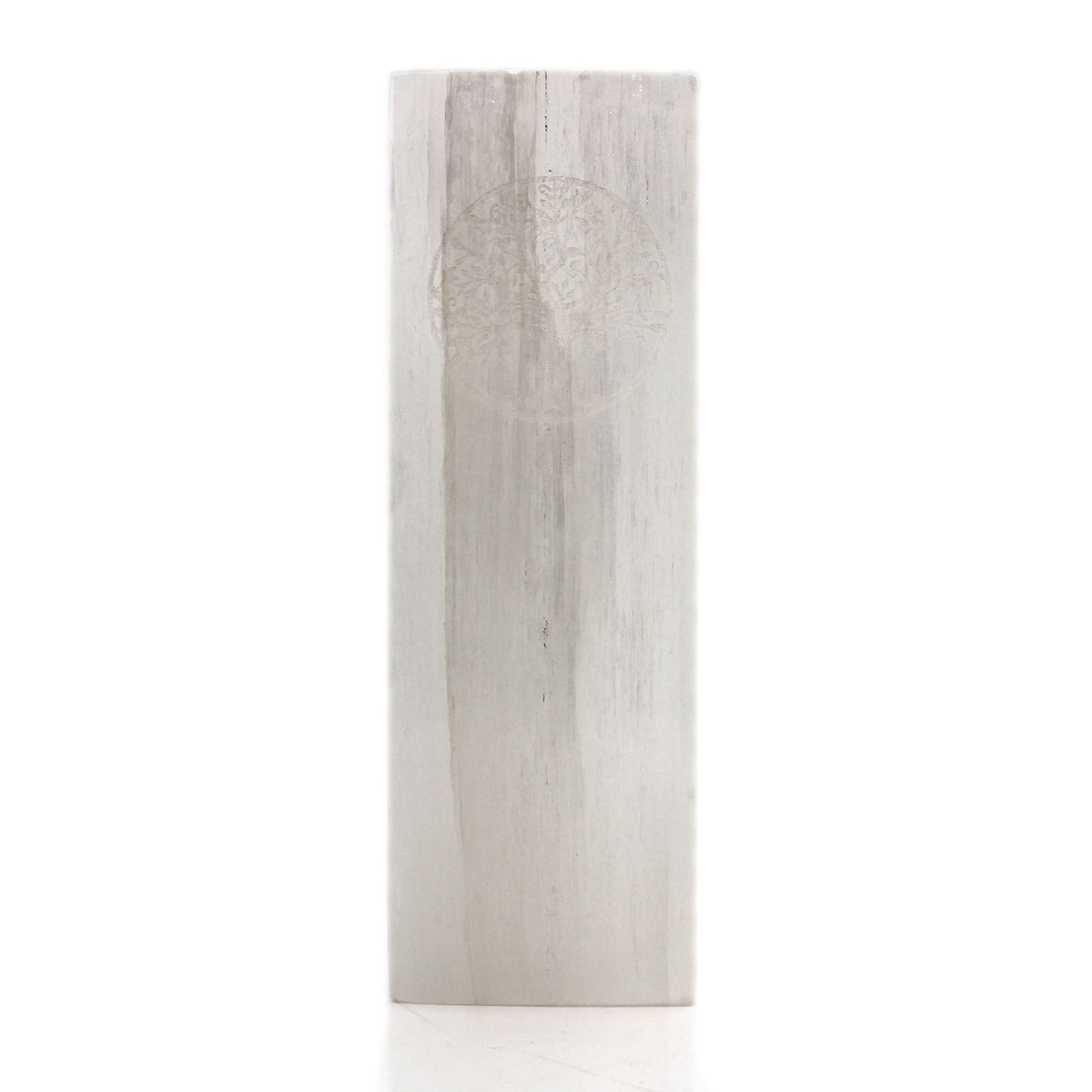 Lámpara Bloque Selenita 25cm - Árbol de la Vida