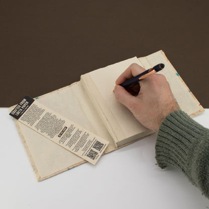Mini carnet Lokta - Lokta en coton de couleurs mélangées - 40 feuilles
