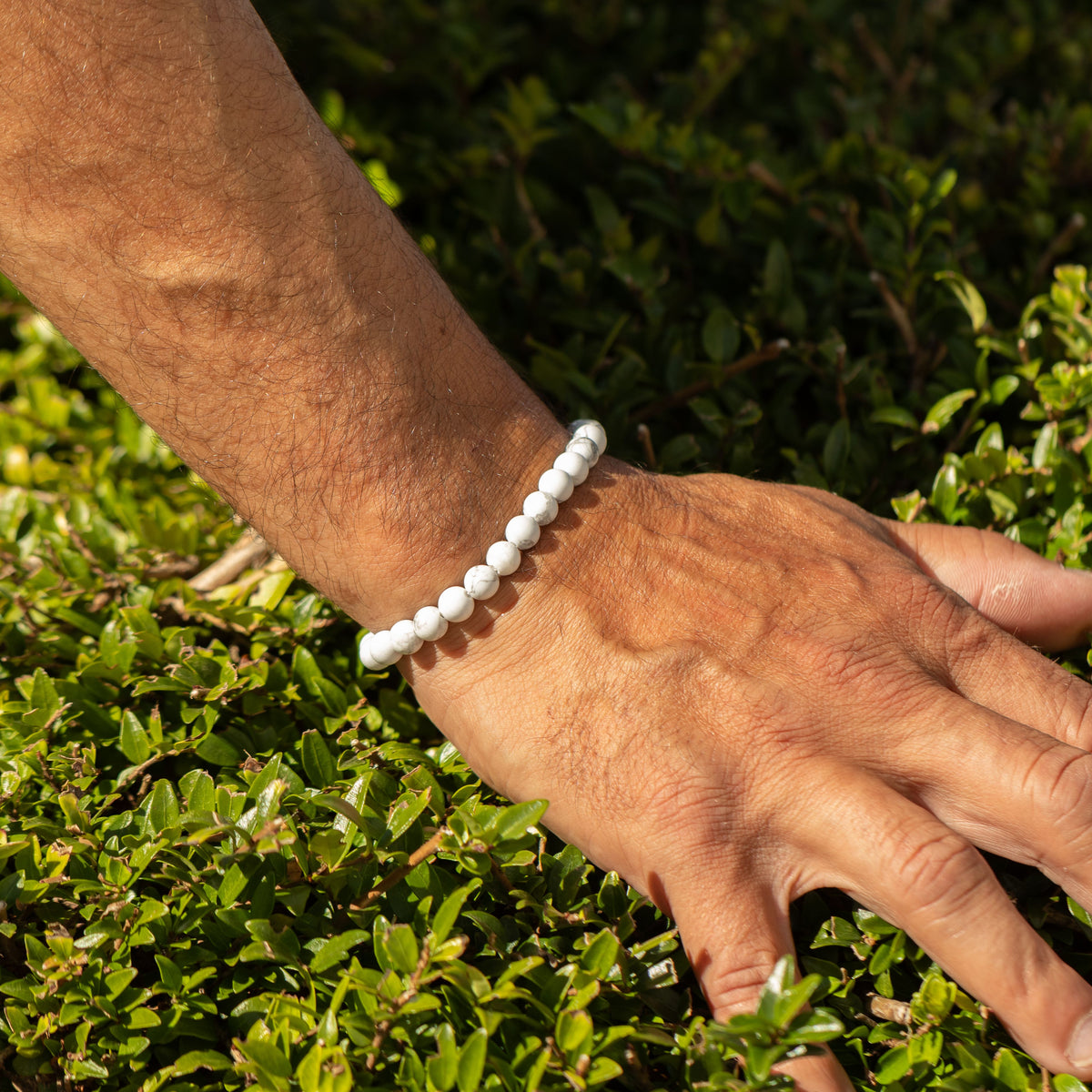 Pulsera de Poder Pequeña (17 cm x 6 mm) - howlita