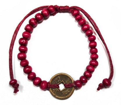Pulsera Feng Shui Roja