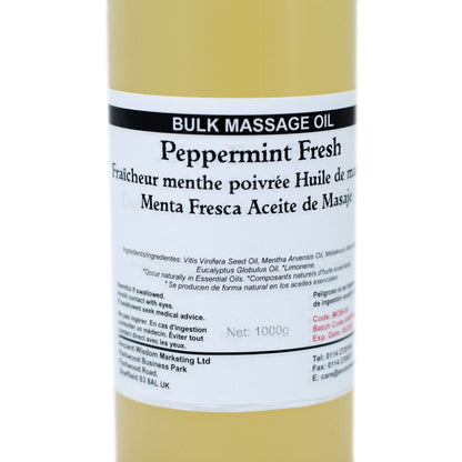 Aceite de Masaje Menta Fresca 1kg