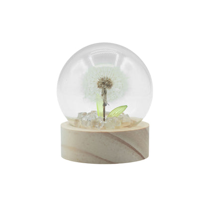 Gartenkuppel Floral Glow – 1 Löwenzahn – Batterie-LED