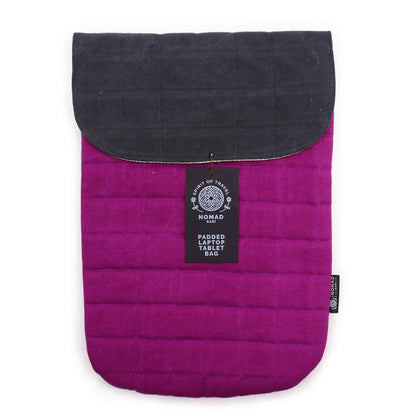 Housse rembourrée pour ordinateur portable - Purple Haze - 14 oz