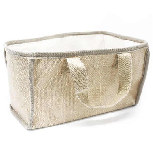 Cesta Grande Yute Natural 33x18x20cm