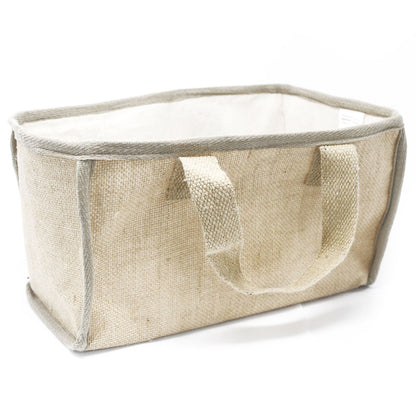 Cesta Grande Yute Natural 33x18x20cm