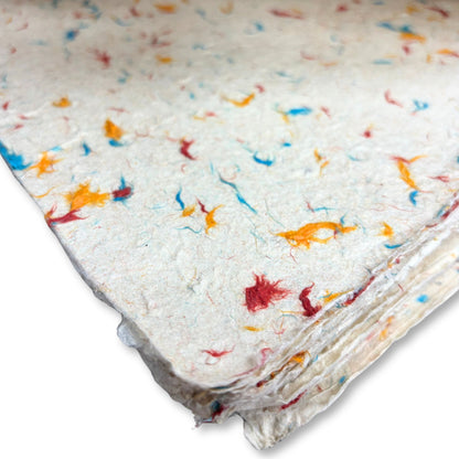 Lokta Handgemachtes Geschenkpapier - Baumwoll-Farbmischung