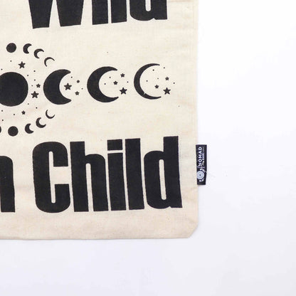 Iconic Basics Tasche – Stay Wild, Spirited Kid – (40 x 36 cm) – Natur 4 oz