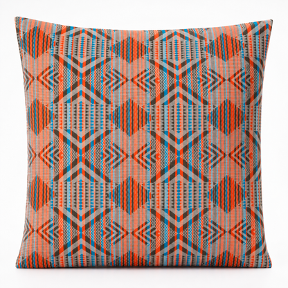 Funda de cojín clásica - tribal urbano - 60x60 cm - estilo jumbo