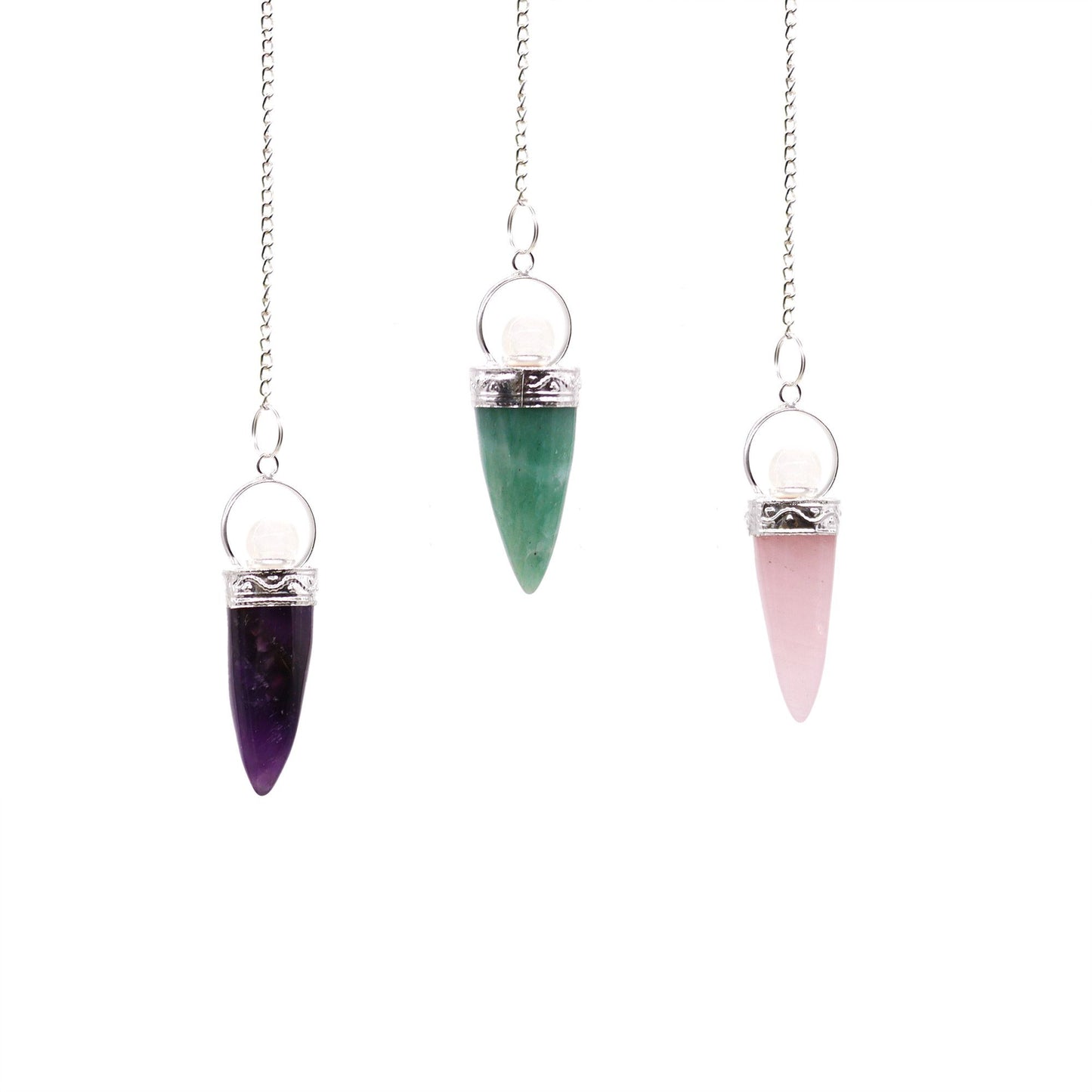 Cono y anillo de plata - surtidos