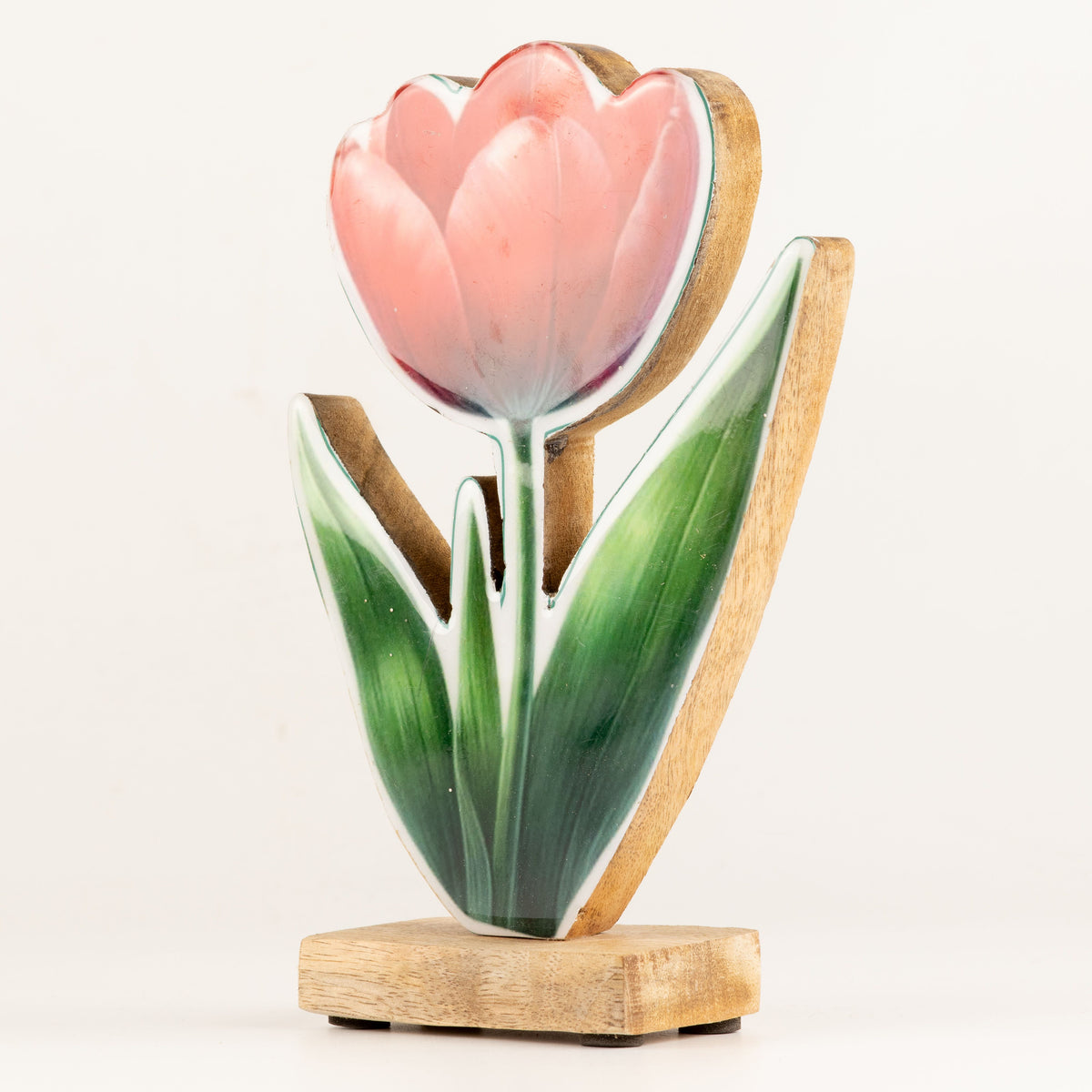 Plantas decorativas de madera - Tulipán grande