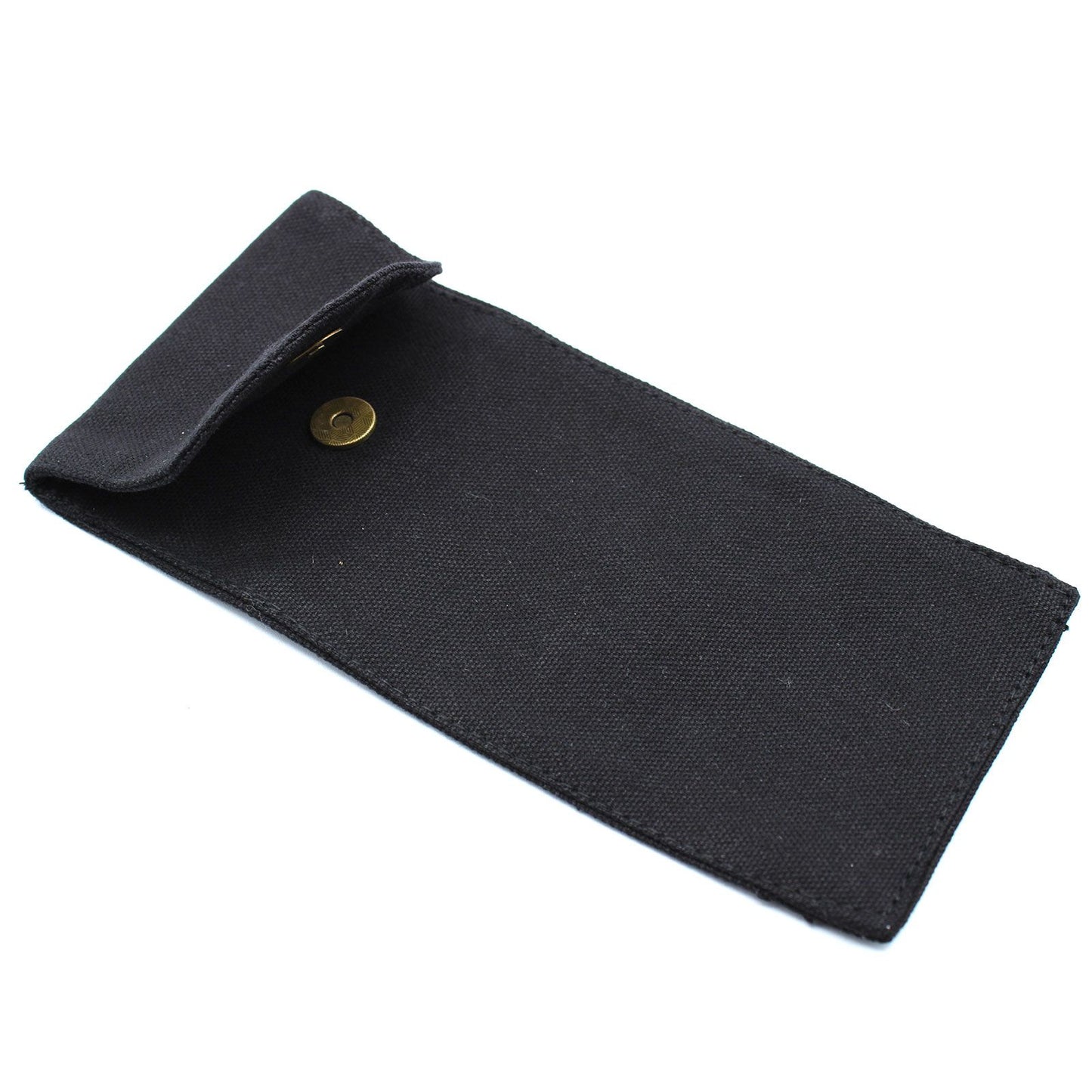 Pochette en coton pour rouleaux de massage en pierres précieuses 283 g – Noir 9 x 19 cm