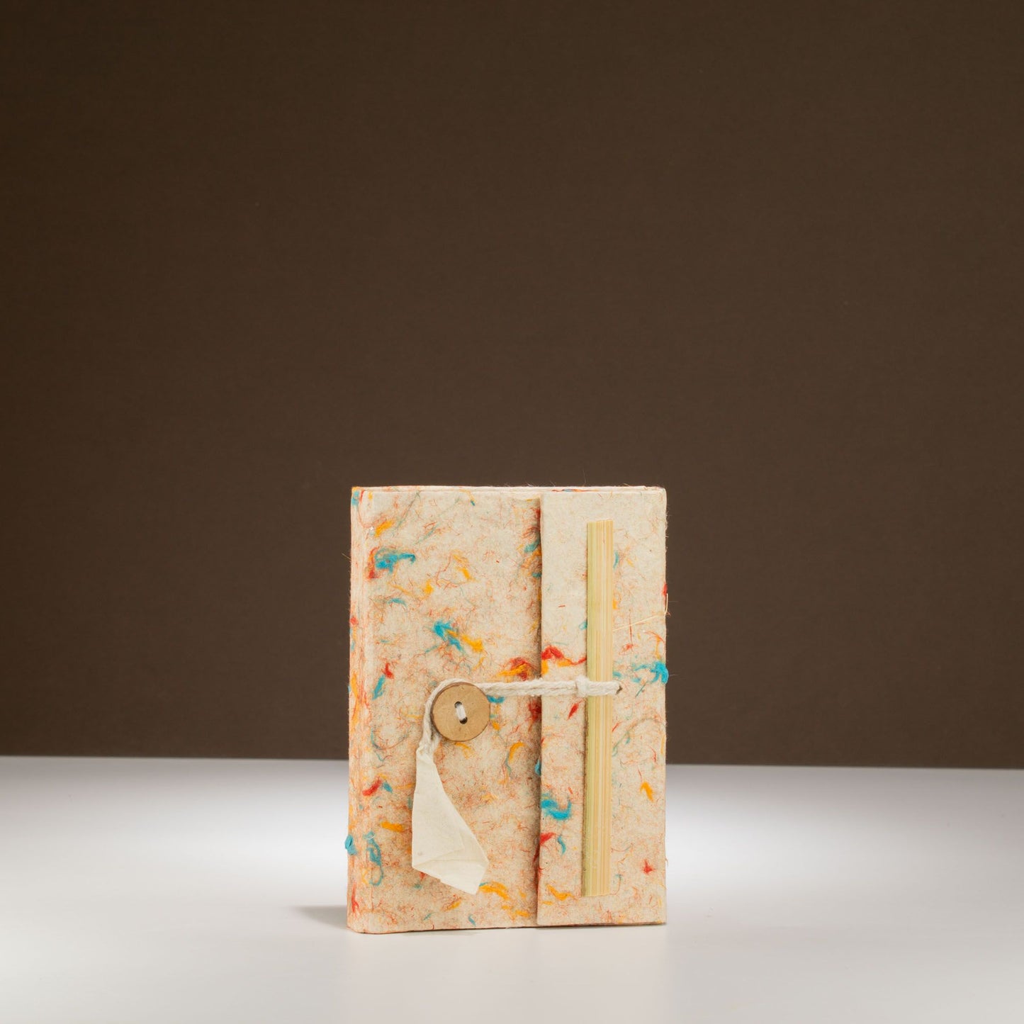 Mini carnet Lokta - Lokta en coton de couleurs mélangées - 40 feuilles