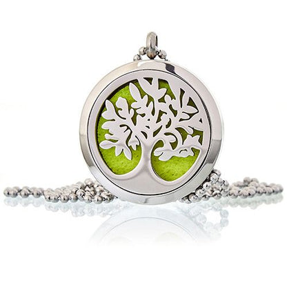 Collar Difusor Aromaterapia Árbol Vida 30mm
