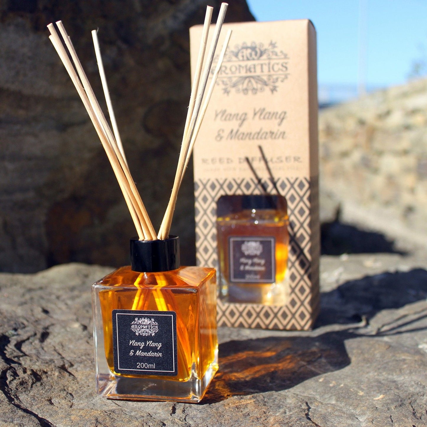 Difusor de Varillas Geranio y Rosa