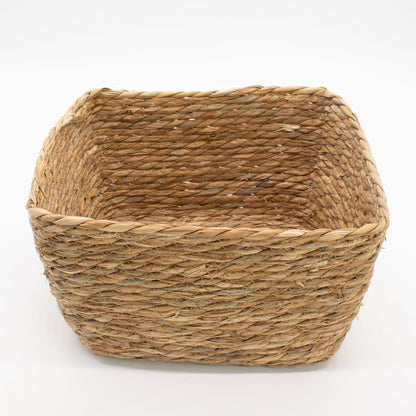 Quadratische Seegraskörbe – Natur – 3er-Set