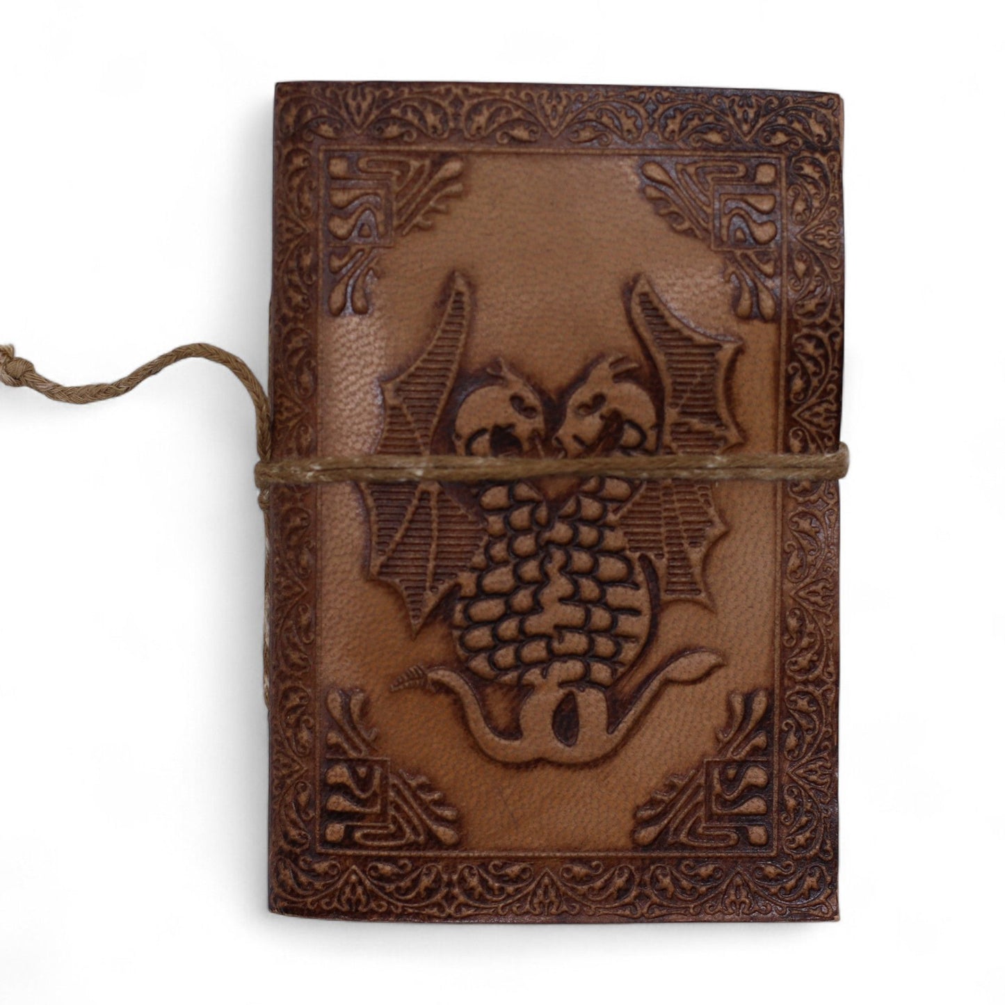 Carnets en cuir de taille moyenne assortis (5 x 3,5 pouces) - Vitrine